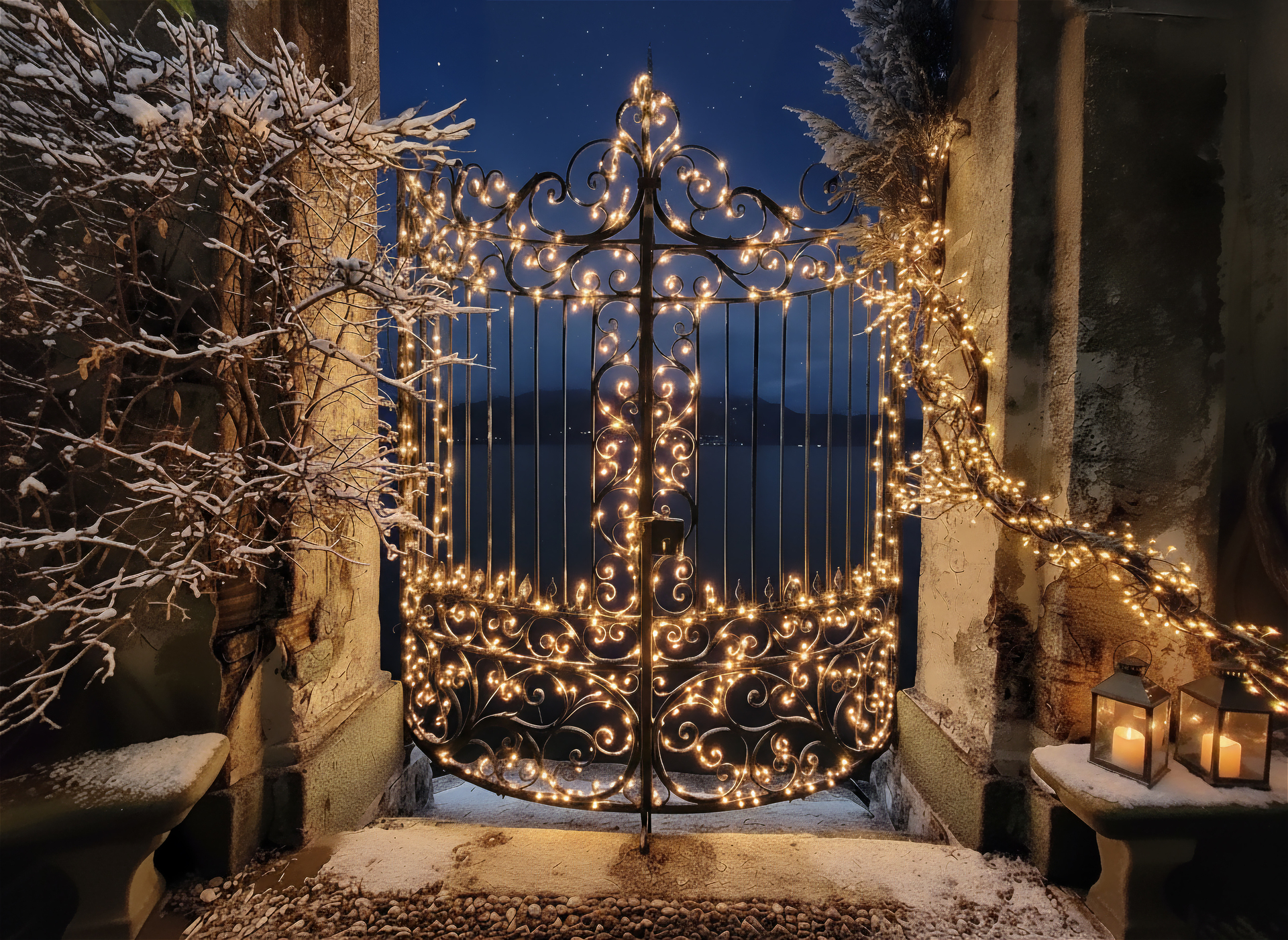 Christmas Garden @Villa Cipressi